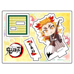 Kyojuro Rengoku Demon Slayer: Kimetsu no Yaiba Kakizome Ver. Type-B Trading Acrylic Stand [USED]