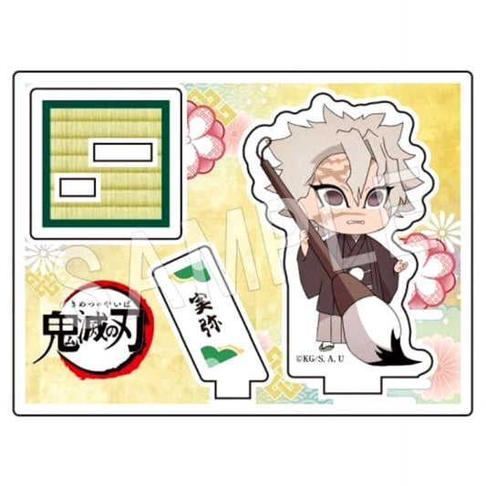 Demon Slayer: Kimetsu no Yaiba Sanemi Shinazugawa Trading Acrylic Stand New Year's Calligraphy ver. Type-B Acrylic Stands [USED]