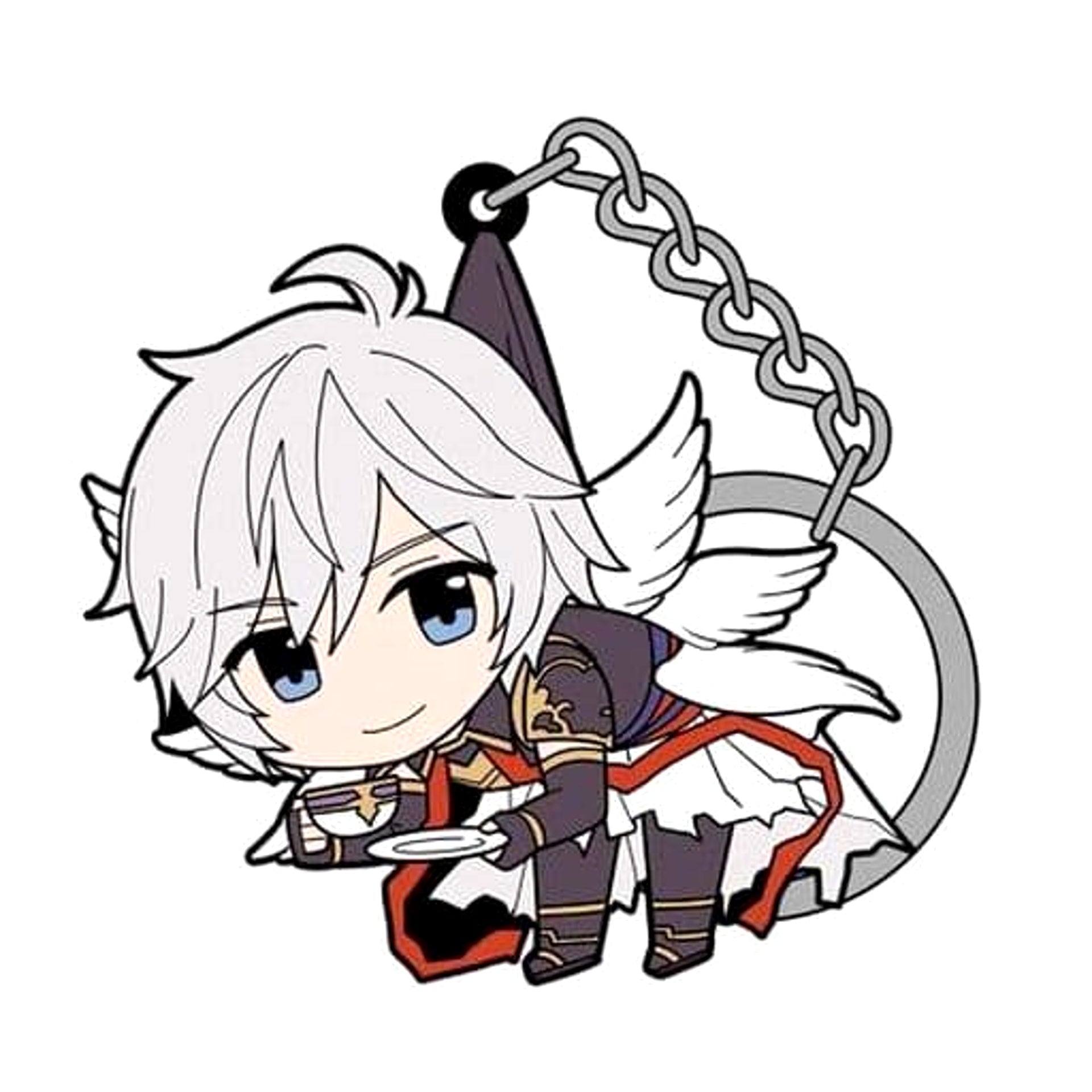 Granblue Fantasy Lucifer Tsumamare Keychain Keychains [USED]