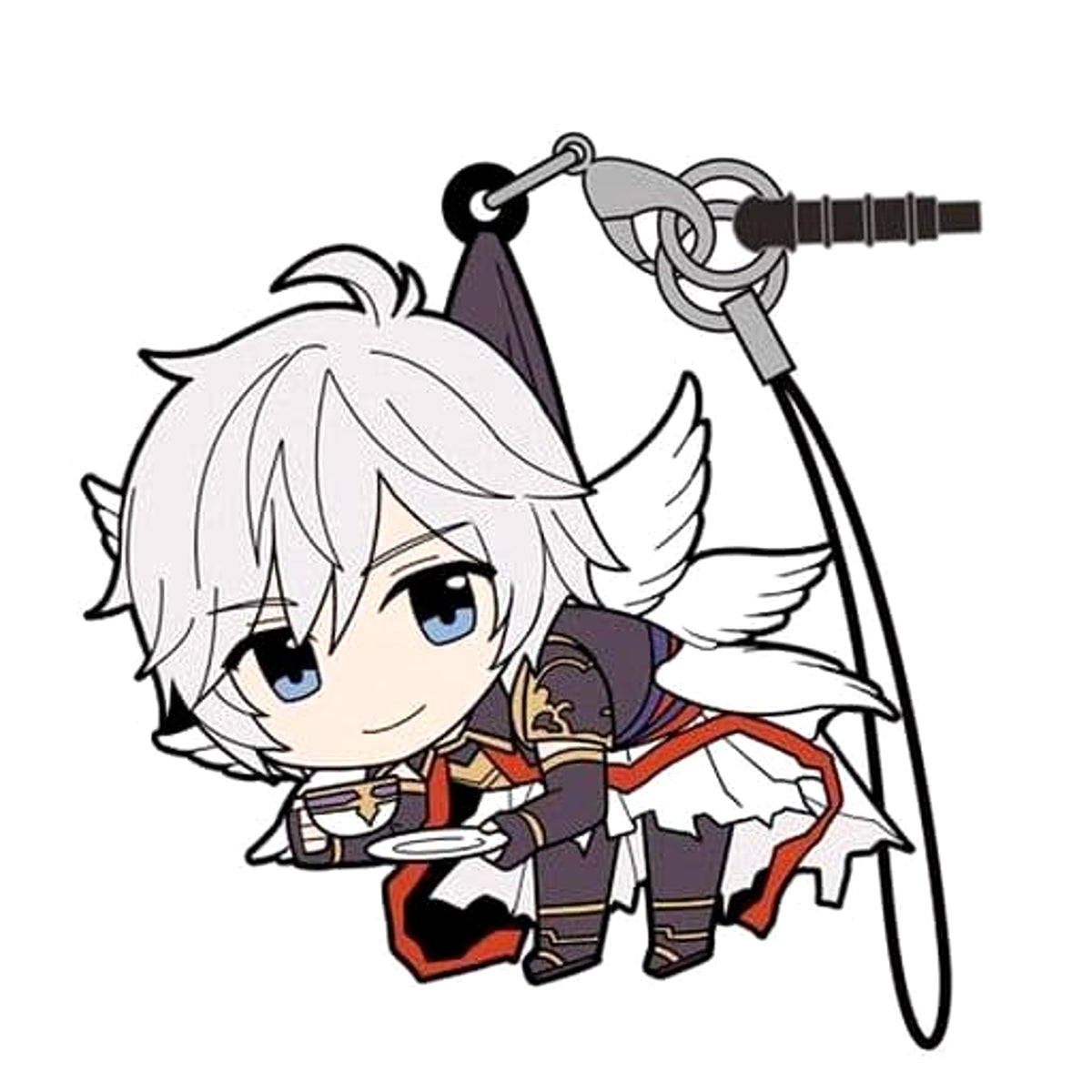 Granblue Fantasy Lucifer Tsumamare Strap Keychains [USED]