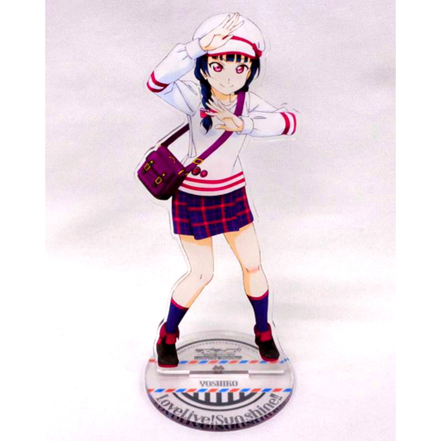 Yoshiko Tsushima Acrylic Stand Outing Ver.2 Love Live! Sunshine!! Premium Shop Ltd [USED]