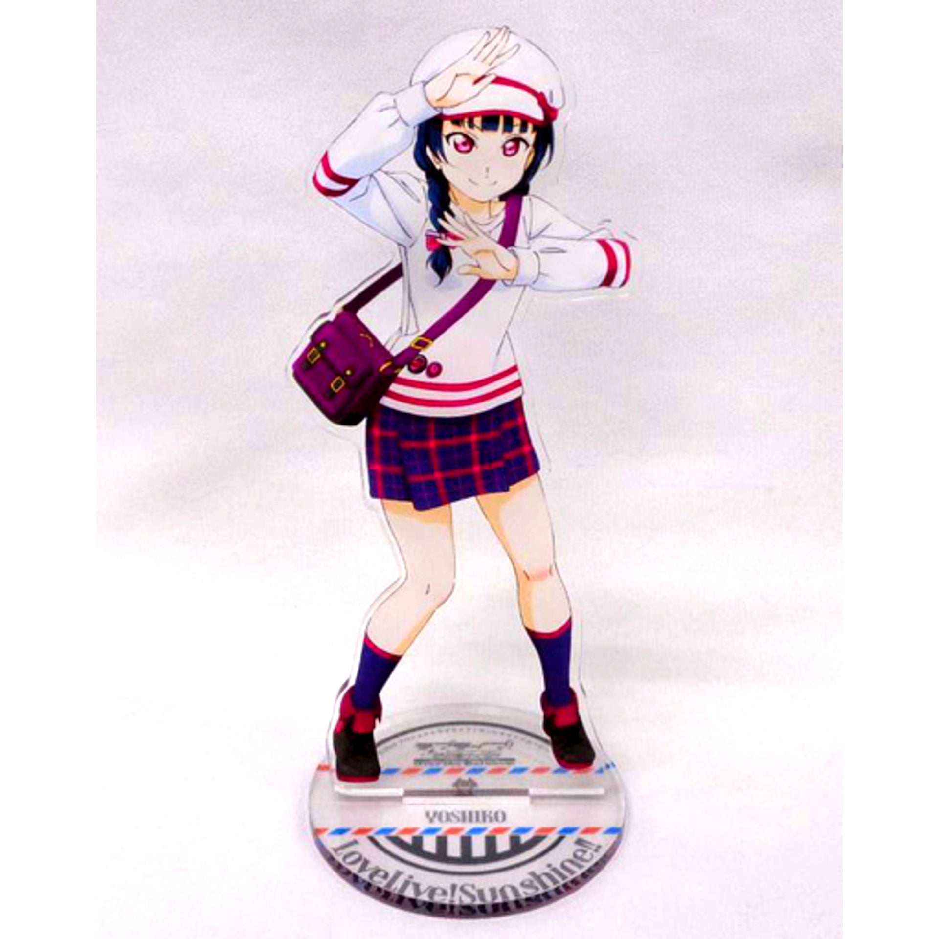 Yoshiko Tsushima Acrylic Stand Outing Ver.2 Love Live! Sunshine!! Premium Shop Ltd [USED]
