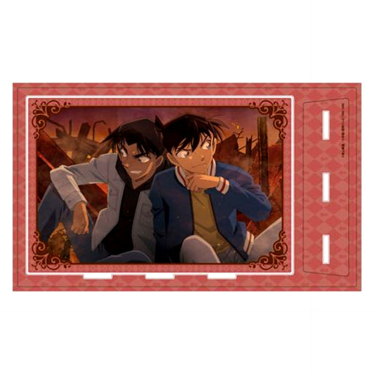 Shinichi Kudo & Heiji Hattori F. Detective Conan Acrylic Art Stand [USED]