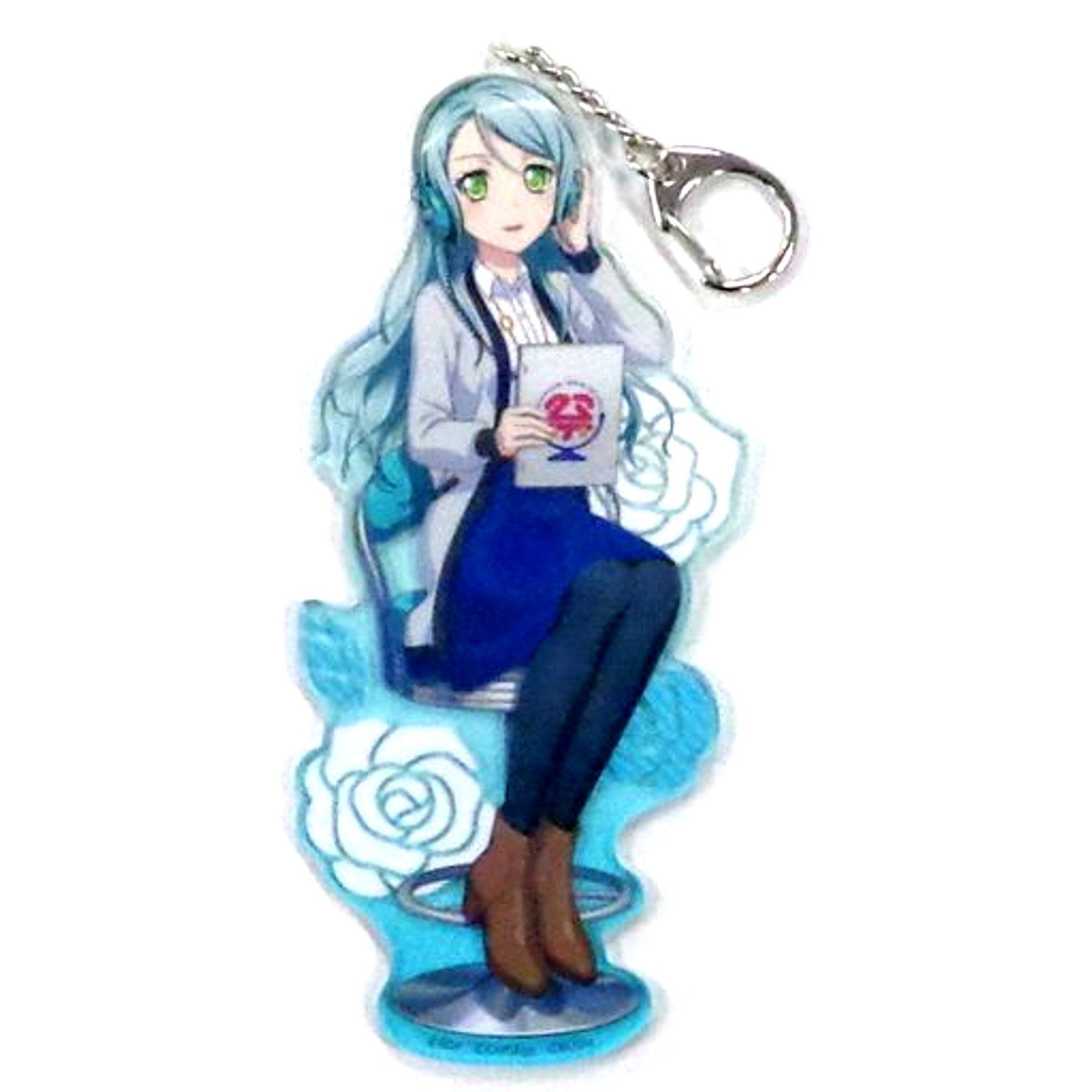 Sayo Hikawa BanG Dream! Girls Band Party! Big Acrylic Keychain Bandori! Radio Fes [USED]