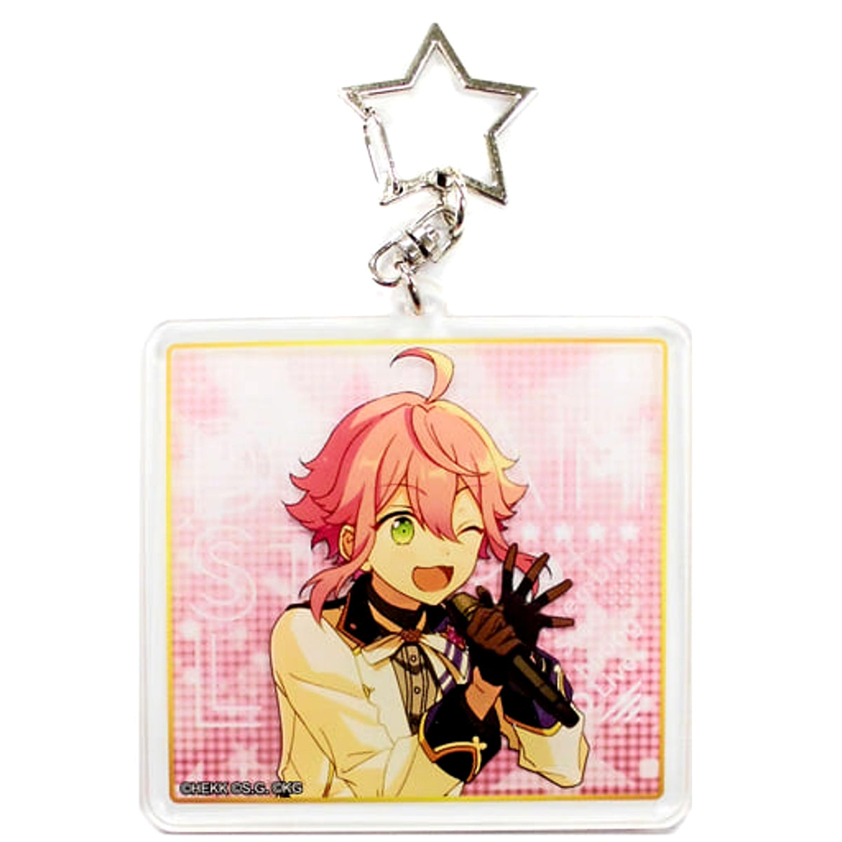 Ensemble Stars! X Uta no Prince Sama Touri Himemiya Trading Acrylic Keychains Shining Live Dream Star Live fine&QUARTET NIGHT ver. animate Girls Festival 2019 Limited Keychains [USED]