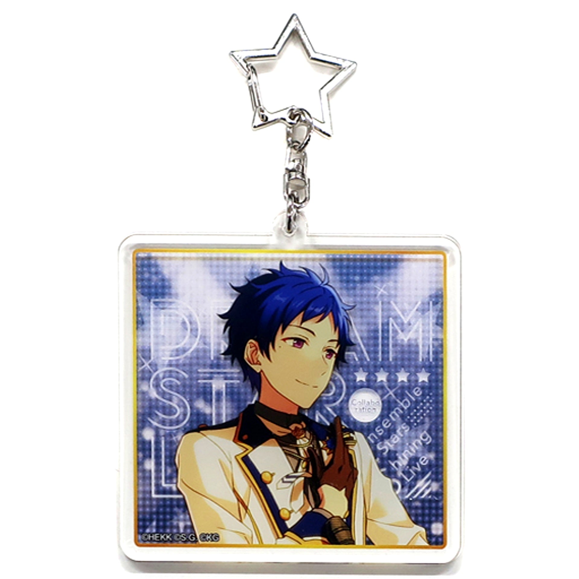 Yuzuru Fushimi Ensemble Stars! x Uta no Prince-sama Shining Live Dream Star Live Trading Acrylic Keychain fine & QUARTET NIGHT Ver. Animate Girls Festival 2019 [USED]