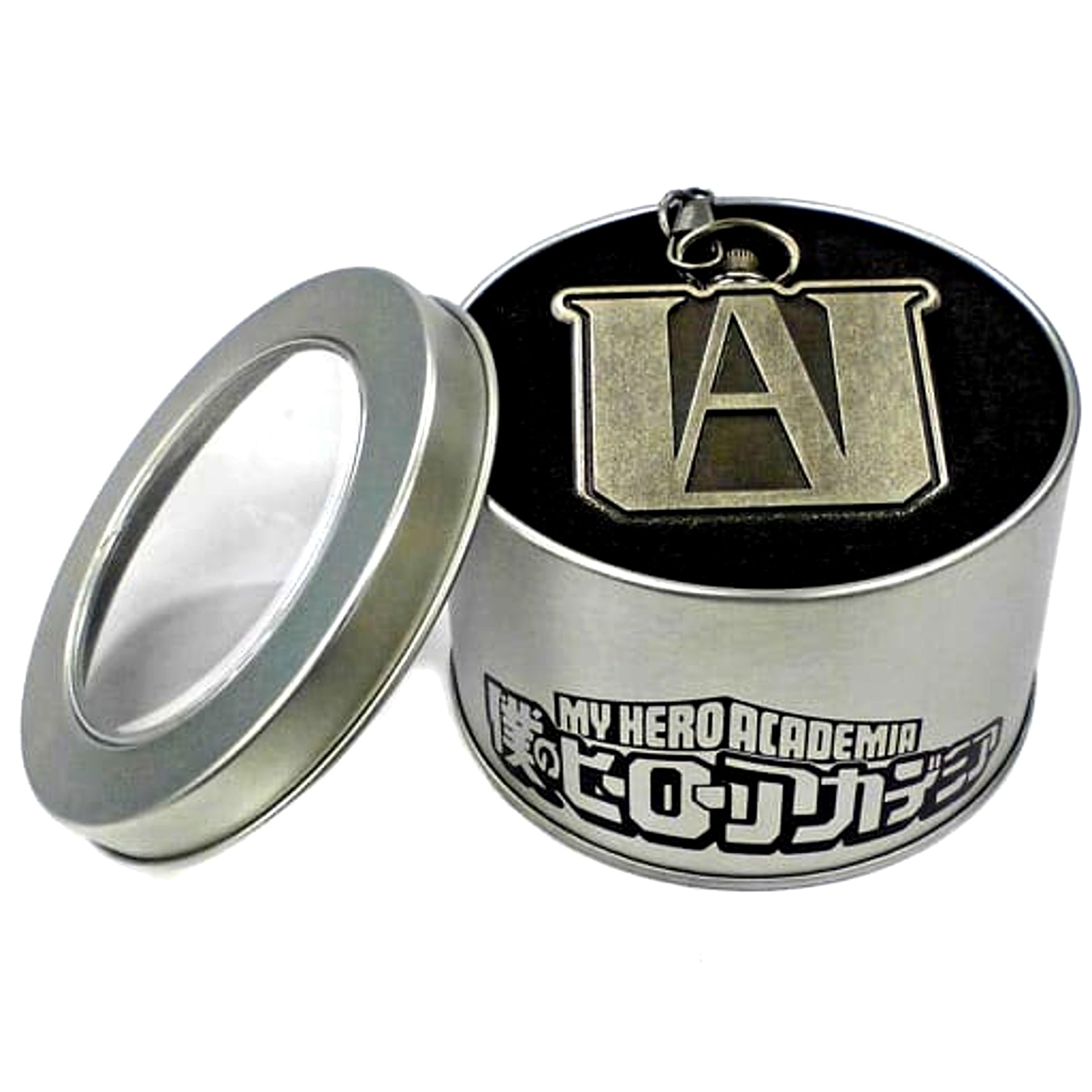 My Hero Academia Pocket Watch Design B Silver [USED]