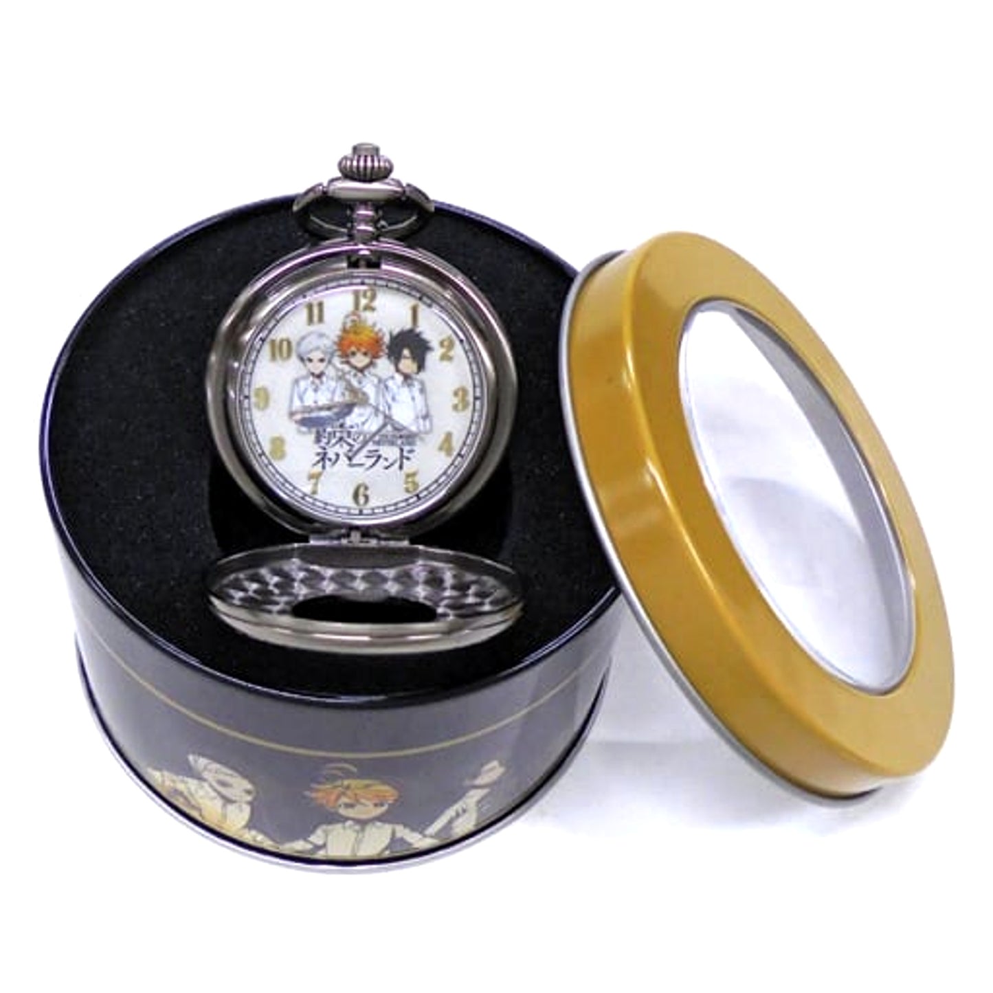 The Promised Neverland Silver Premium Compact Pocket Watch [USED]