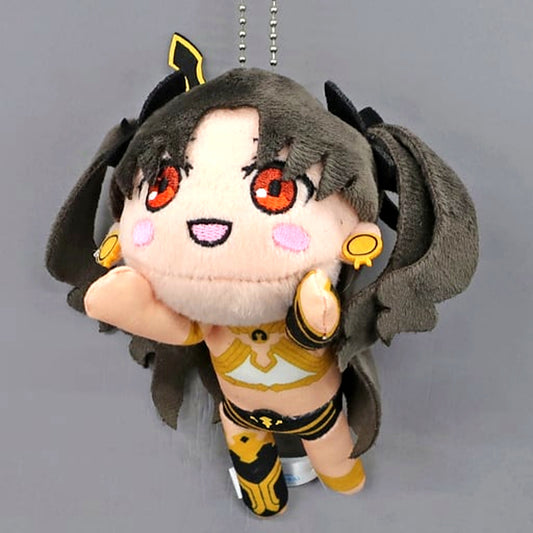 Archer Ishtar Fate/Grand Order Absolute Demonic Front Babylonia Nesoberi Keychain Mascot Ritsuka Fujimaru & Mash & Ishtar [USED]