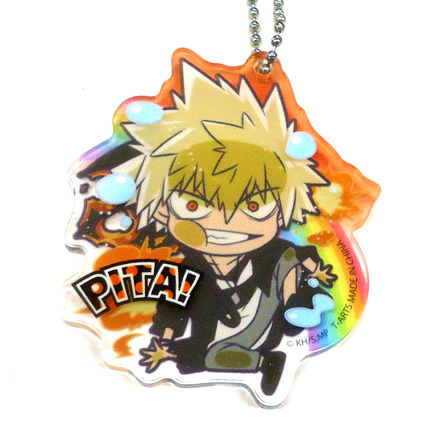 Katsuki Bakugo Casual Clothes Pita! Defome My Hero Academia Raincoat Acrylic Keychain AmiAmi Box Bonus [USED]
