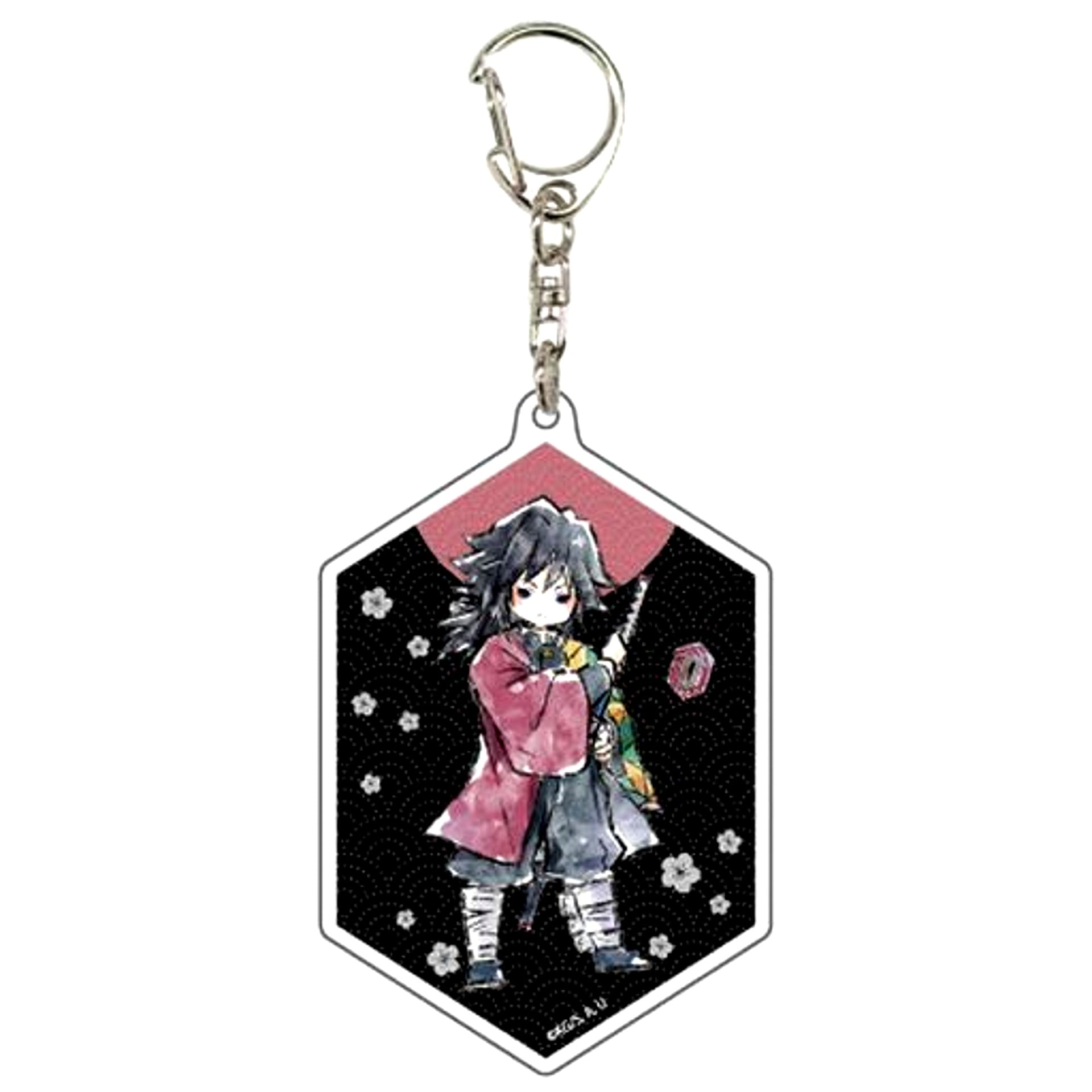 Giyu Tomioka 01. GraffArt Design Demon Slayer Acrylic Keychain [USED]