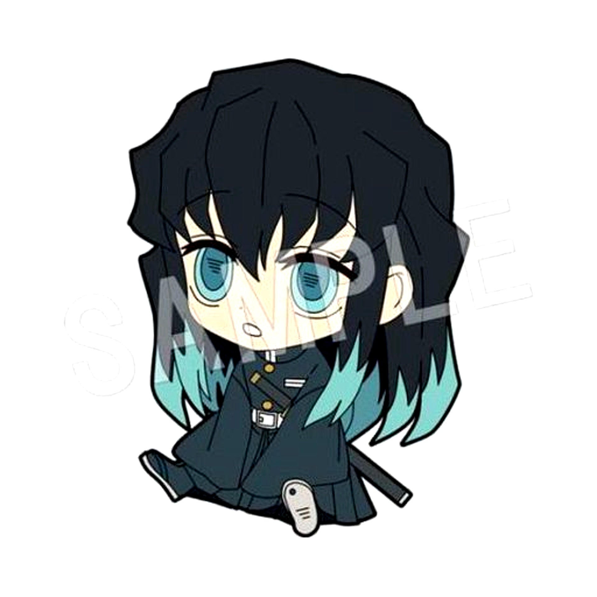 Muichiro Tokito Demon Slayer Kimetsu no Yaiba Petanko Trading Rubber Strap Hashira Ver [USED]