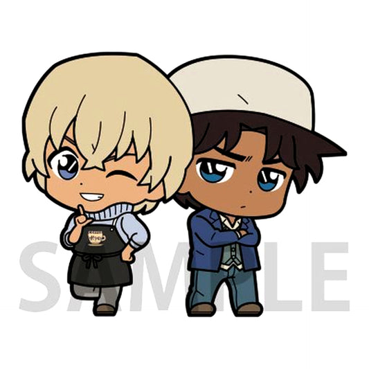 Heiji Hattori & Toru Amuro Detective Conan Chokokawa Twin Rubber Strap Vol.4 [USED]