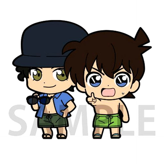 Shinichi Kudo & Shuichi Akai Detective Conan Chokokawa Twin Rubber Strap Vol.4 [USED]