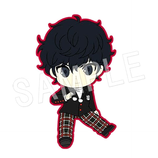 Persona 5 Royal Protagonist Petanko Trading Rubber Strap Keychains [USED]