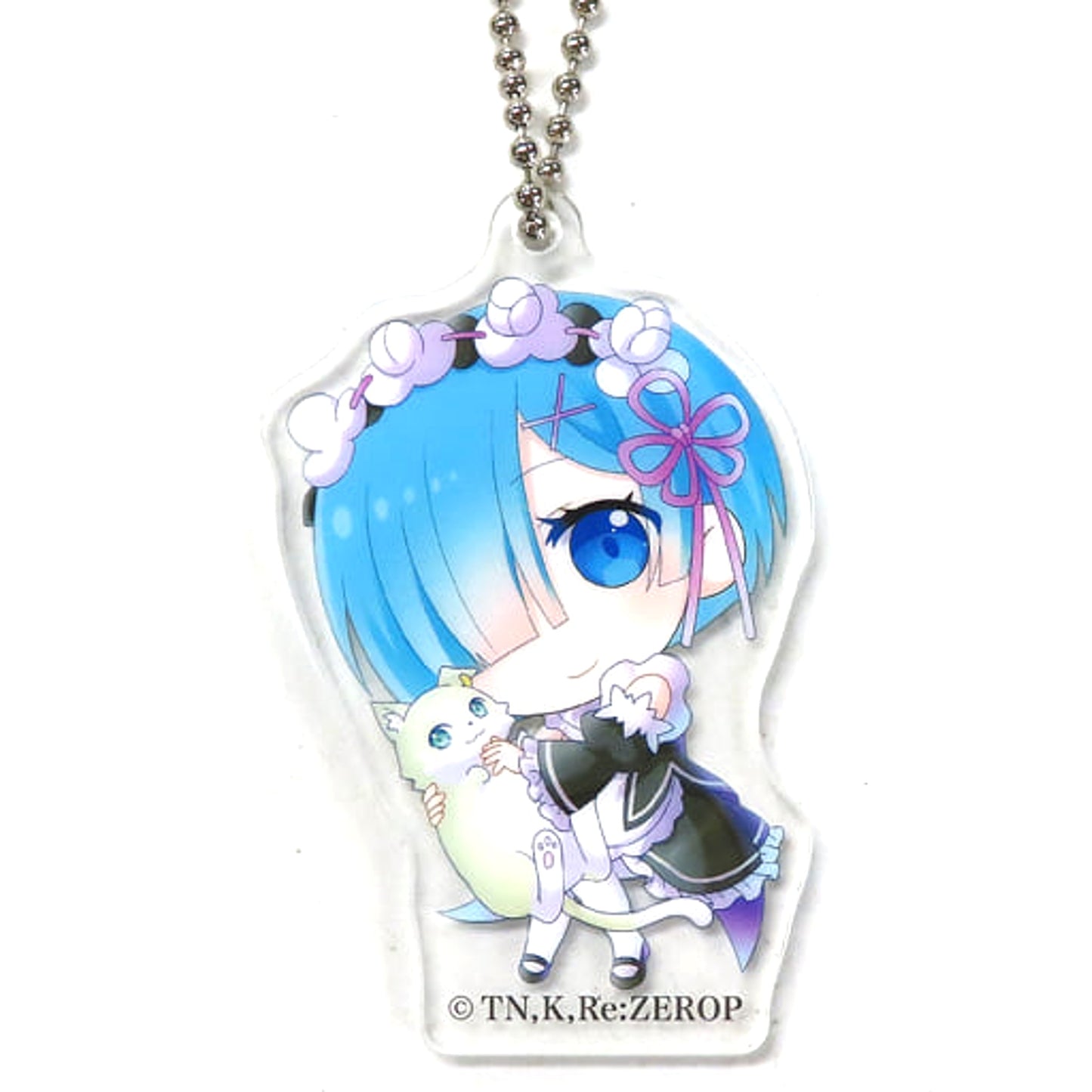Re:ZERO -Starting Life in Another World- The Frozen Bond Rem Standing Acrylic Keychain LAWSON Limited Keychains [USED]