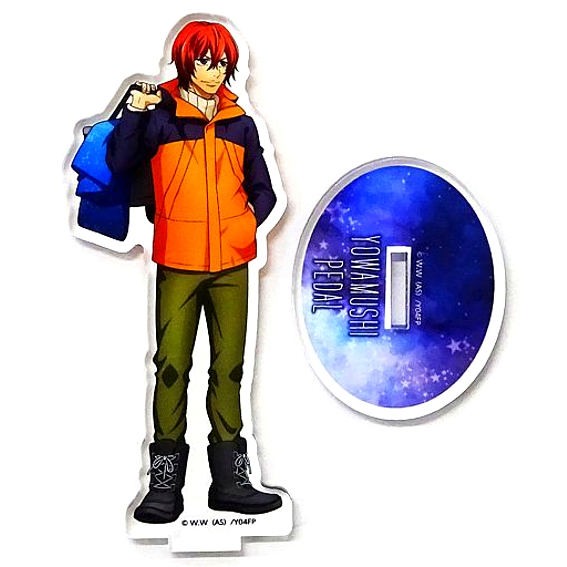 Hayato Shinkai C Prize Acrylic Stand Yowamushi Pedal GLORY LINE Fortune Kuji Animate Girls Festival 2019 Night Stargazing Winter Sky Astronomical Observation [USED]