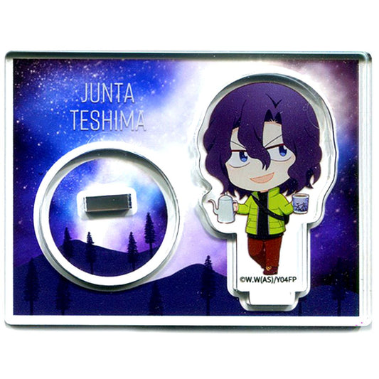 Junta Teshima Yowamushi Pedal Glory Line Fortune Acrylic Stand Mini Character Night Stargazing Winter Sky Stargazing animate Girls Festival 2019 [USED]
