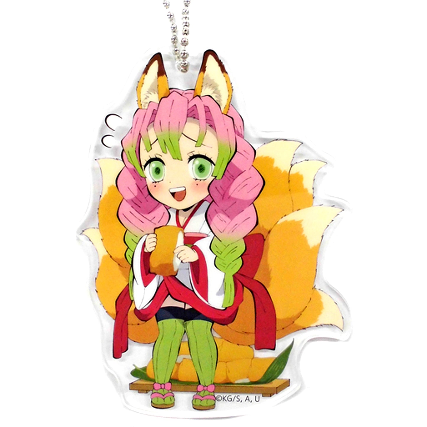Mitsuri Kanroji Demon Slayer Kimetsu no Yaiba x ufotable cafe DINING Happy Halloween Vol. 2 Random Acrylic Charm [USED]