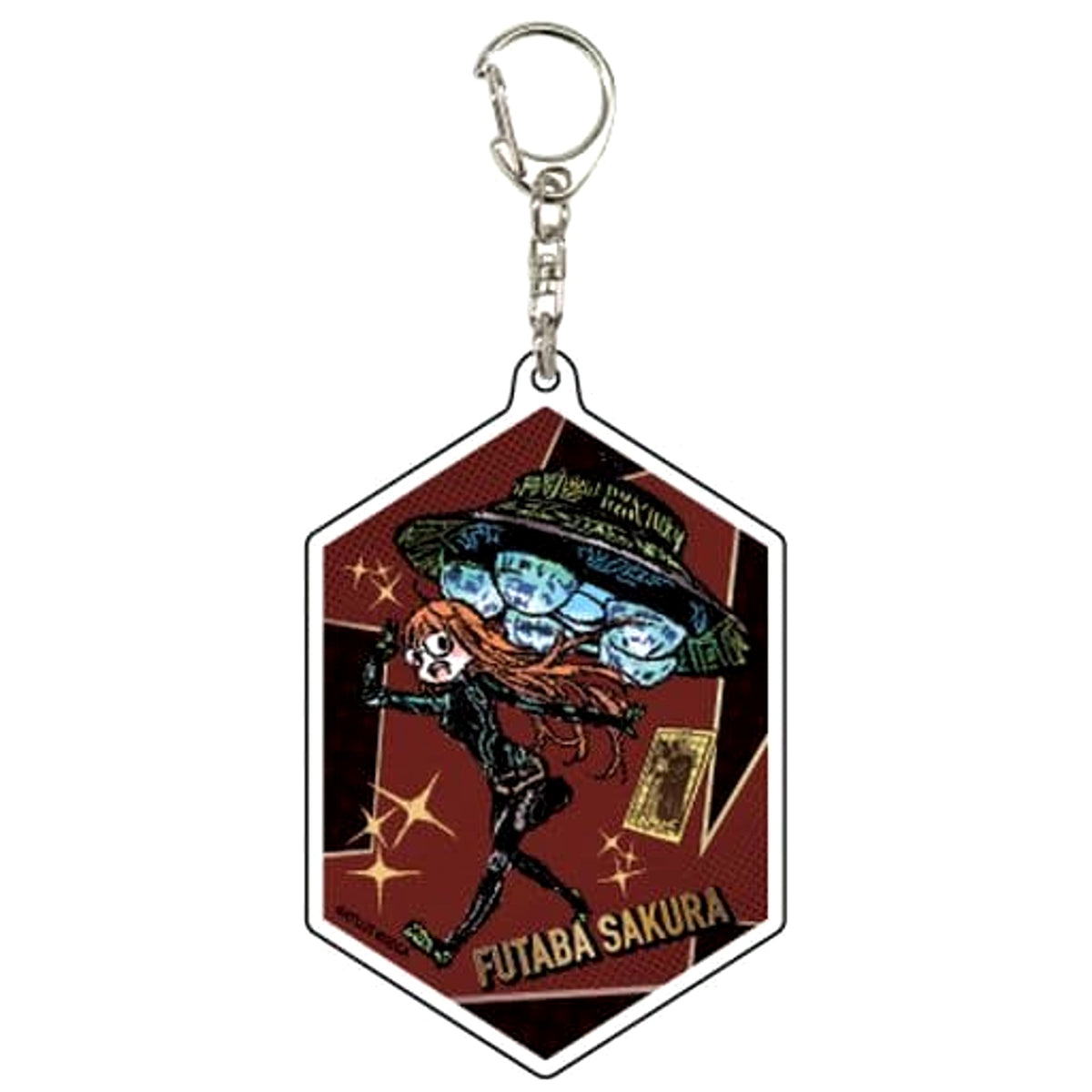 Persona 5 Royal Futaba Sakura Graph Art Design Acrylic Keychain 01. Keychains [USED]