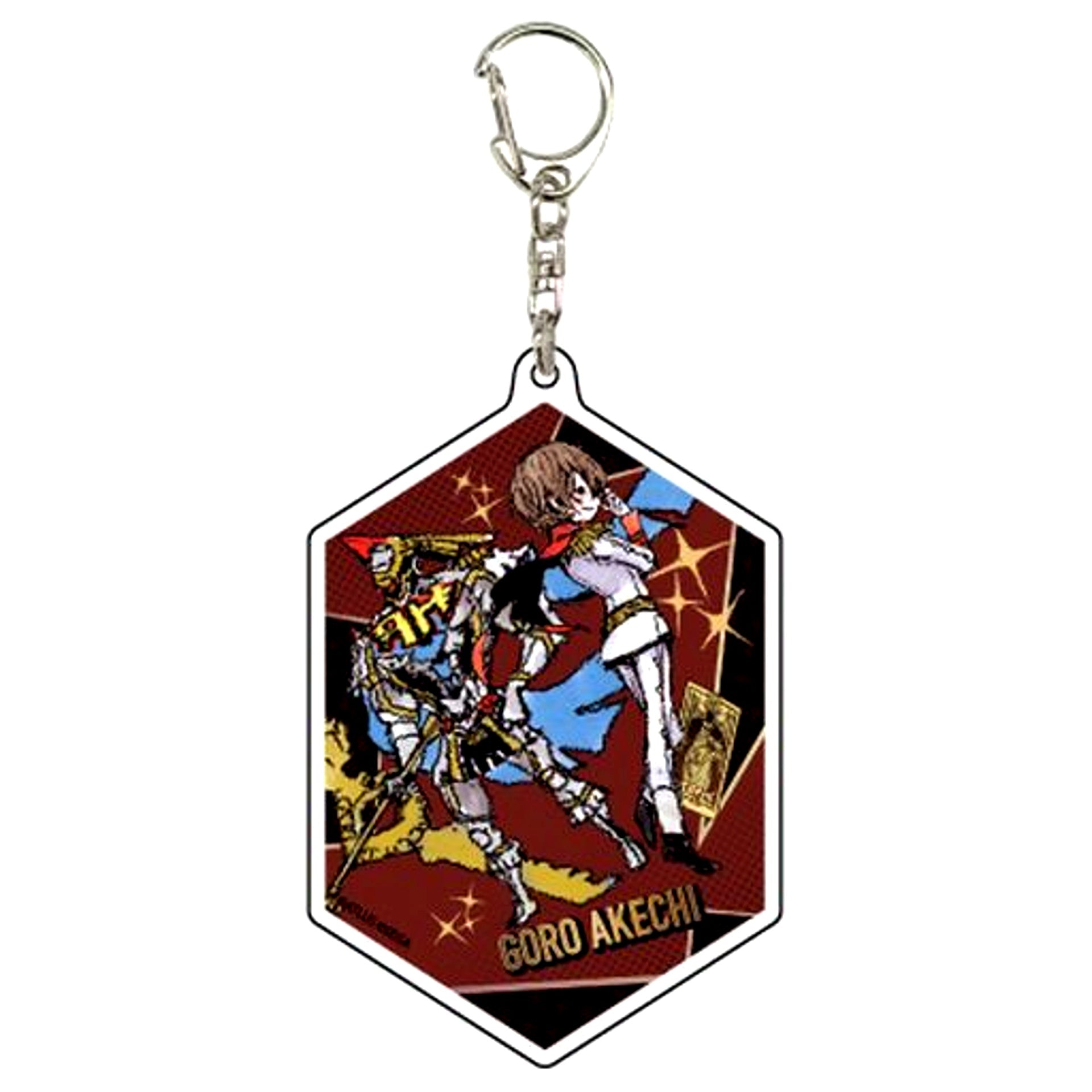 Goro Akechi Persona 5 The Royal Acrylic Keychain 01 GraffArt Design [USED]