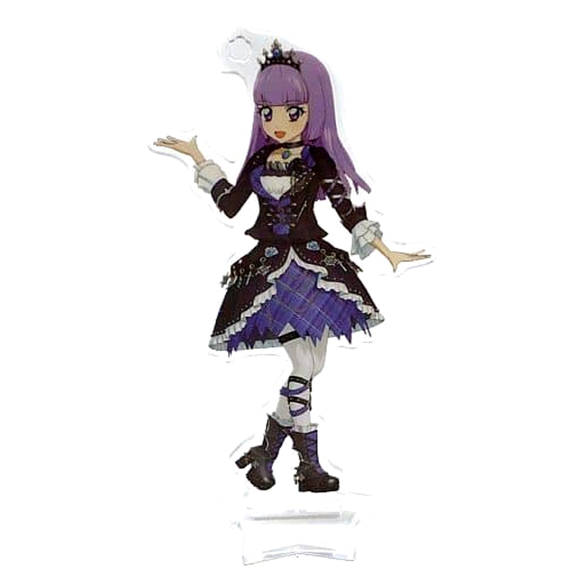 Aikatsu! Sumire Hikami Ichiban Kuji Happy 7th Anniversary!! Die-cut Acrylic Stand Prize H [USED]