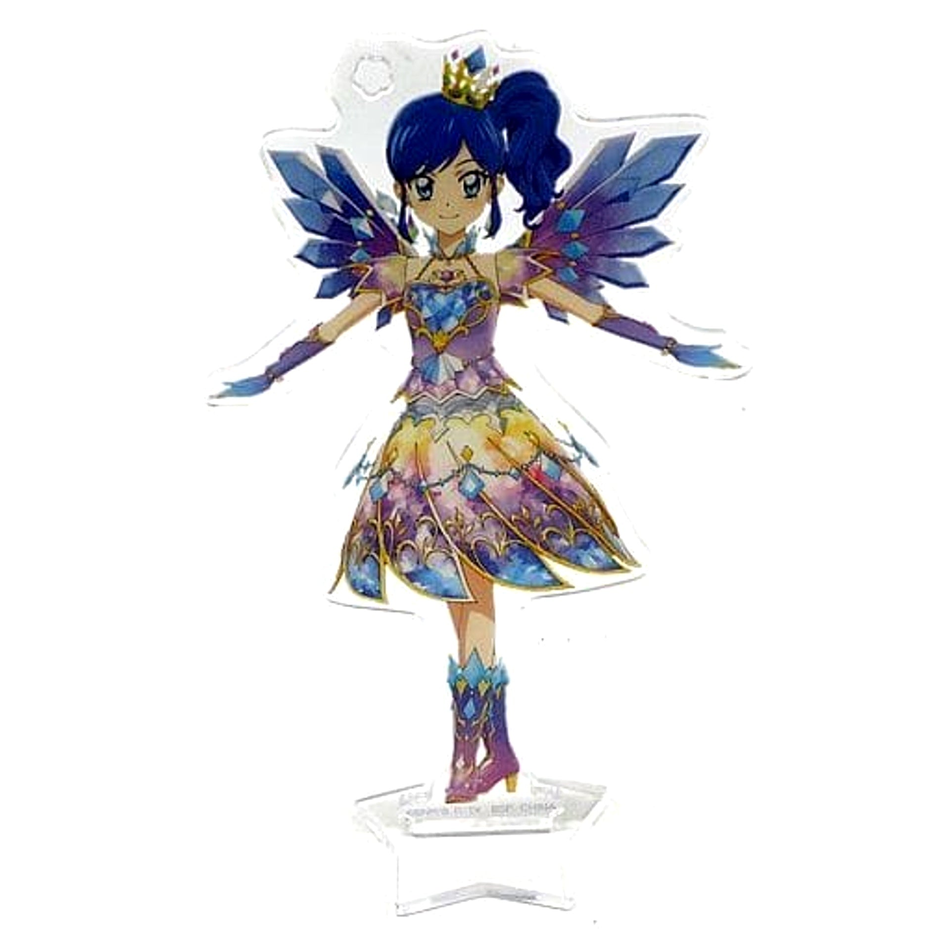 Aikatsu! Aoi Kiriya Ichiban Kuji Happy 7th Anniversary!! Die-cut Acrylic Stand Prize H [USED]