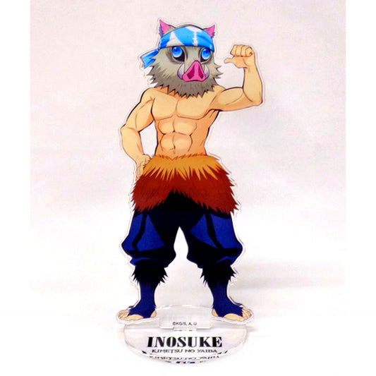 Inosuke Hashibira Big Acrylic Stand Demon Slayer: Kimetsu no Yaiba [USED]