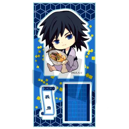 Giyu Tomioka Salmon Radish Demon Slayer: Kimetsu no Yaiba Gyugyutto Acrylic Figure Vol. 3 [USED]