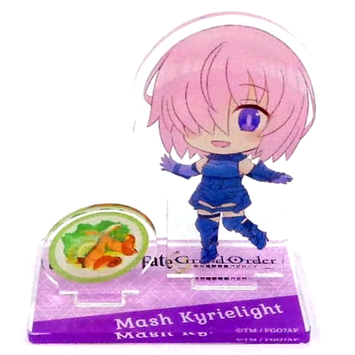 Cocos x Fate/Grand Order Absolute Demonic Front Babylonia Uruk Feast Campaign Shielder/Mash Kyrielight Original Illustration Acrylic Stand Mini Character ver. Acrylic Stands [USED]