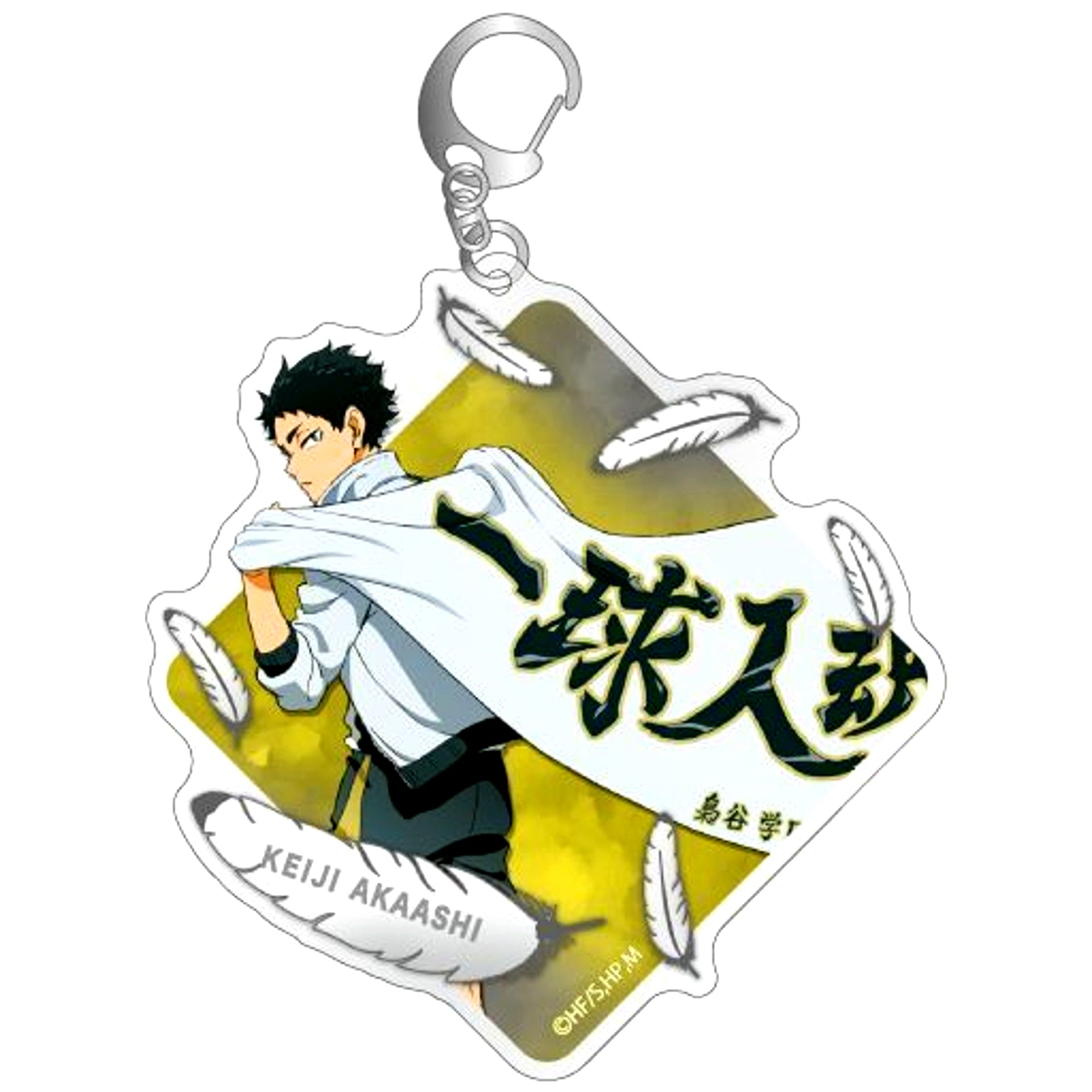 Type J Keiji Akaashi Acrylic Keychain Haikyu!! TO THE TOP [USED]