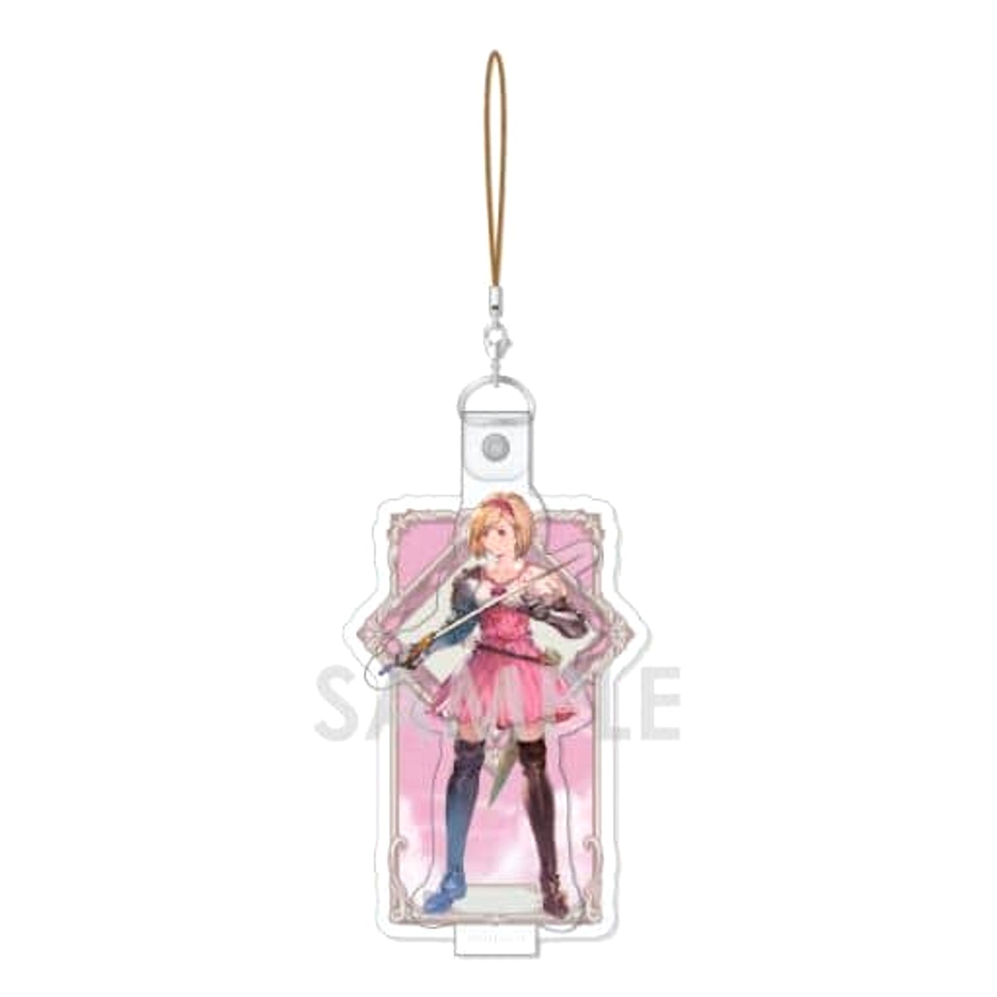 Granblue Fantasy Fighter Character Vinyl Strap Job Collection Protagonist Female BOX Vol.1 Keychains [USED]