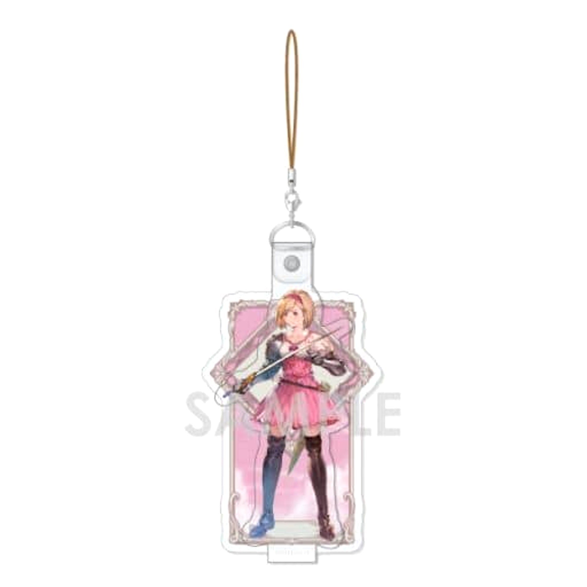 Granblue Fantasy Fighter Character Vinyl Strap Job Collection Protagonist Female BOX Vol.1 Keychains [USED]