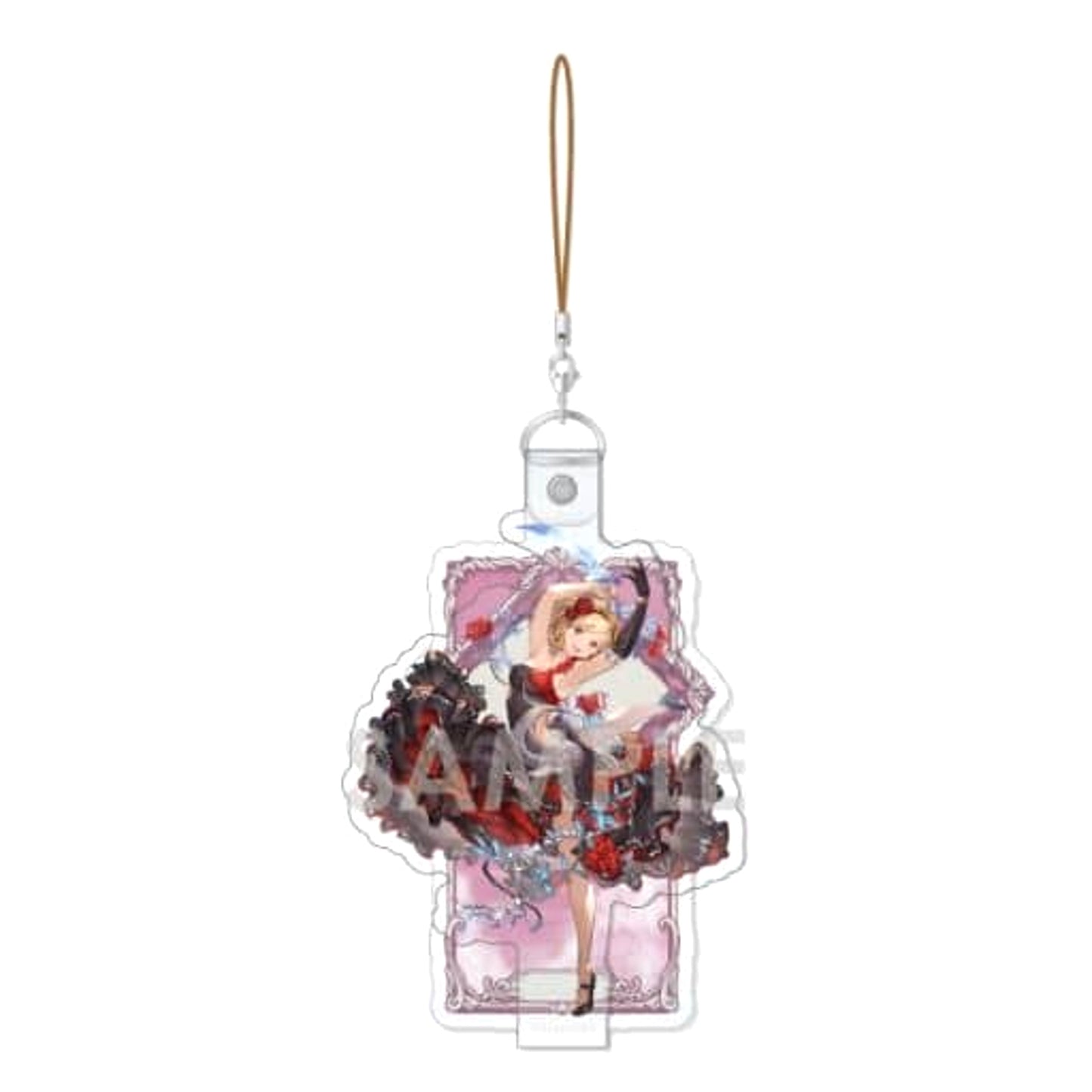 Granblue Fantasy Dancer Character Vinyl Strap Job Collection Protagonist Female BOX Vol.1 Keychains [USED]