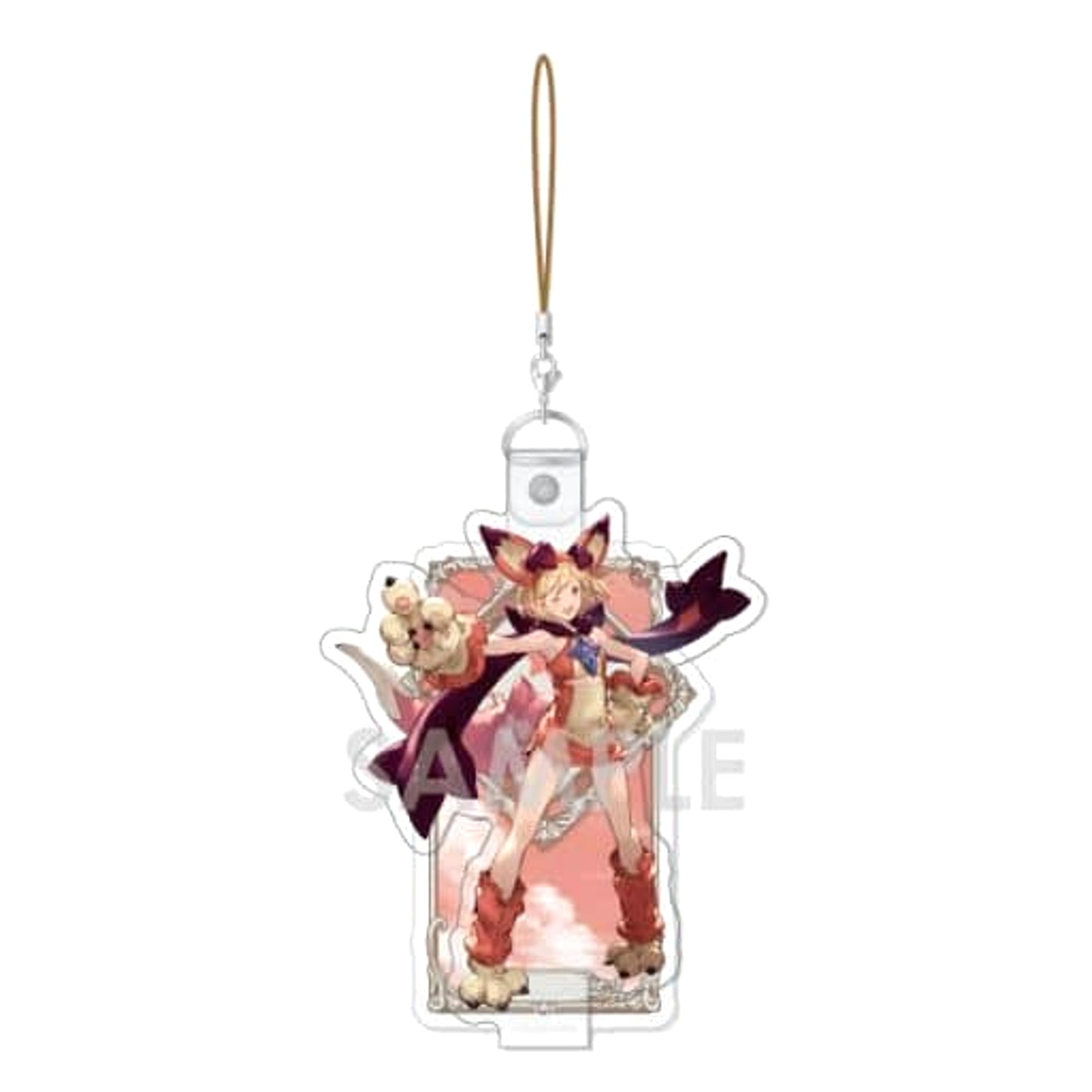 Granblue Fantasy Kigurumi Vyrn Character Vinyl Strap Job Collection Protagonist Female BOX Vol.2 Keychains [USED]