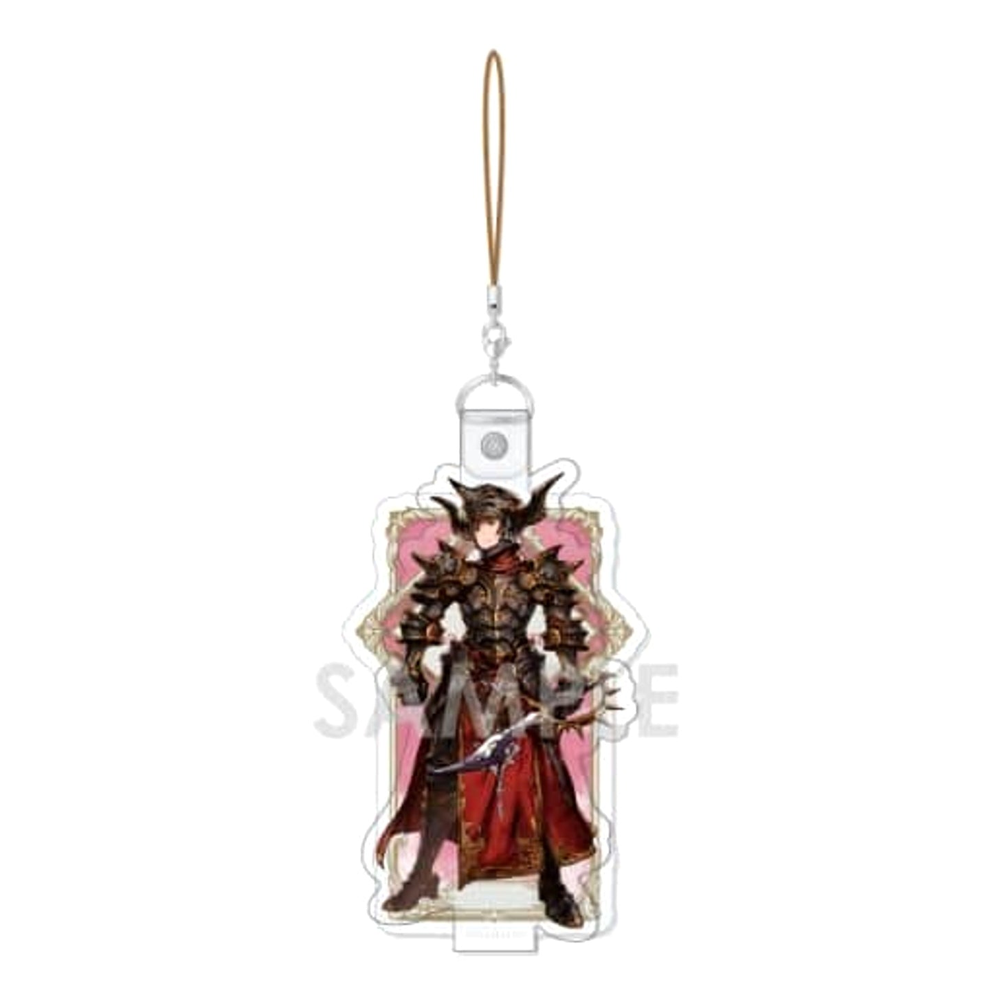 Granblue Fantasy Dark Fencer Character Vinyl Strap Job Collection Protagonist Male BOX Vol.1 Keychains [USED]