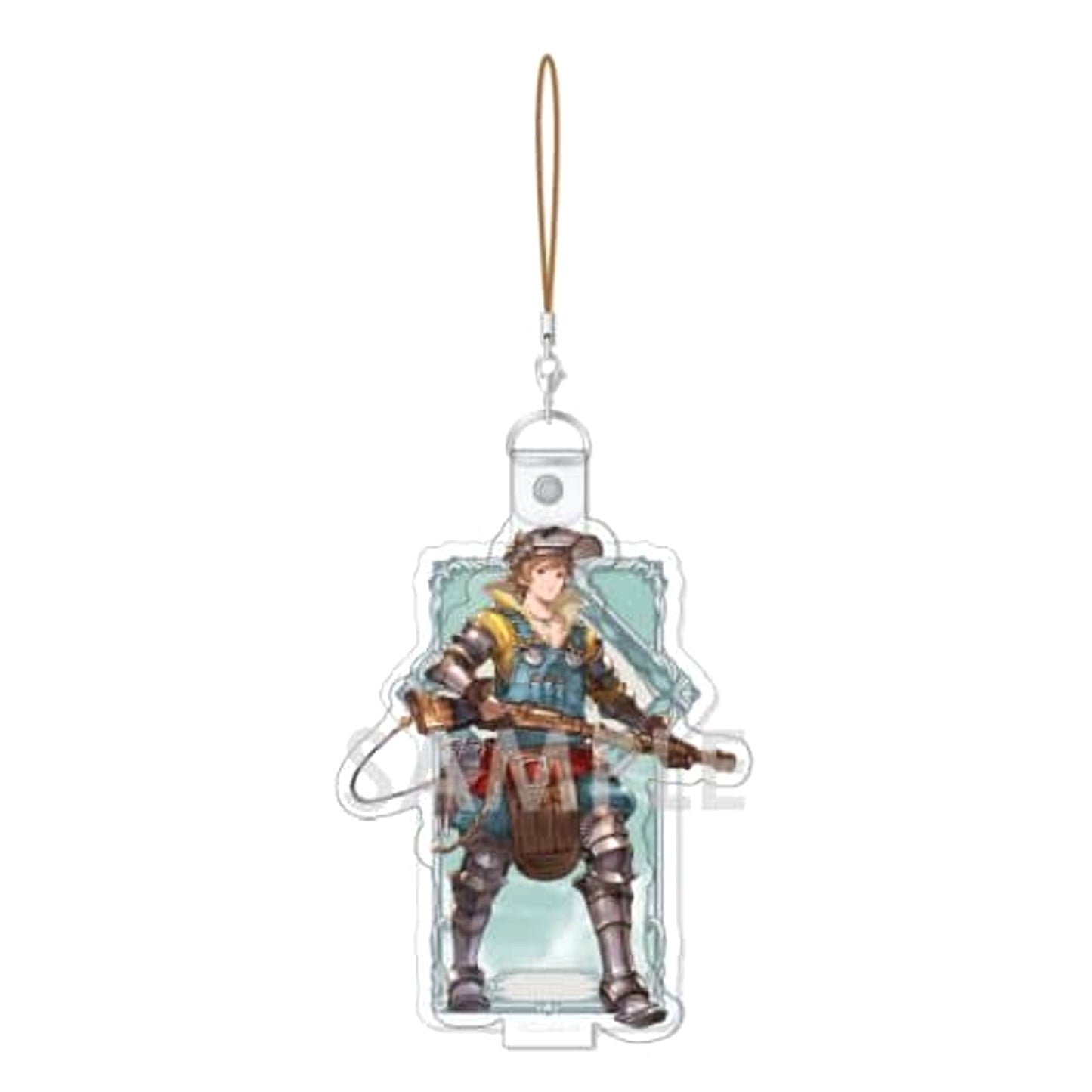 Granblue Fantasy Mechanic Character Vinyl Strap Job Collection Protagonist Male BOX Vol.1 Keychains [USED]