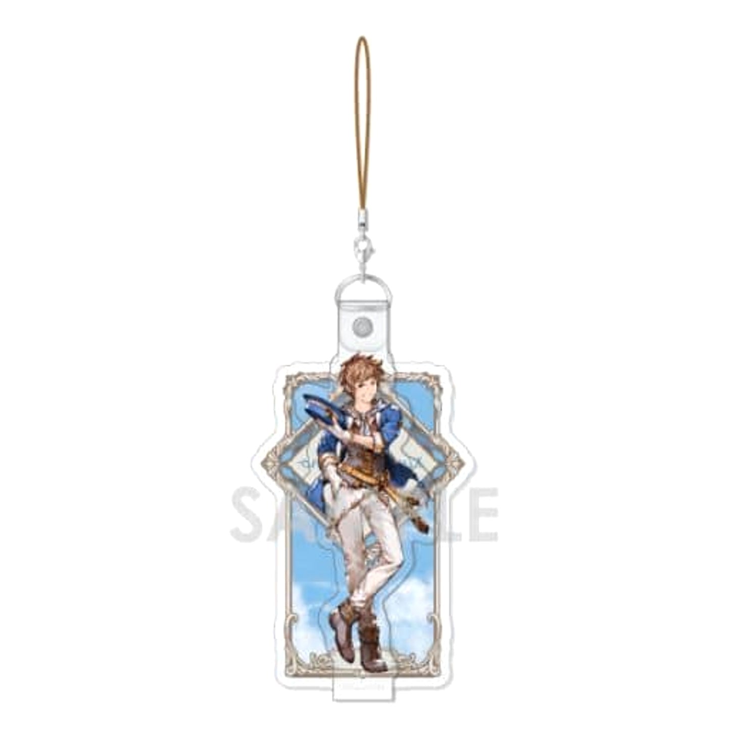 Granblue Fantasy Gran Kimi to Boku no Mirai Character Vinyl Strap Job Collection Protagonist Male BOX Vol.1 Keychains [USED]