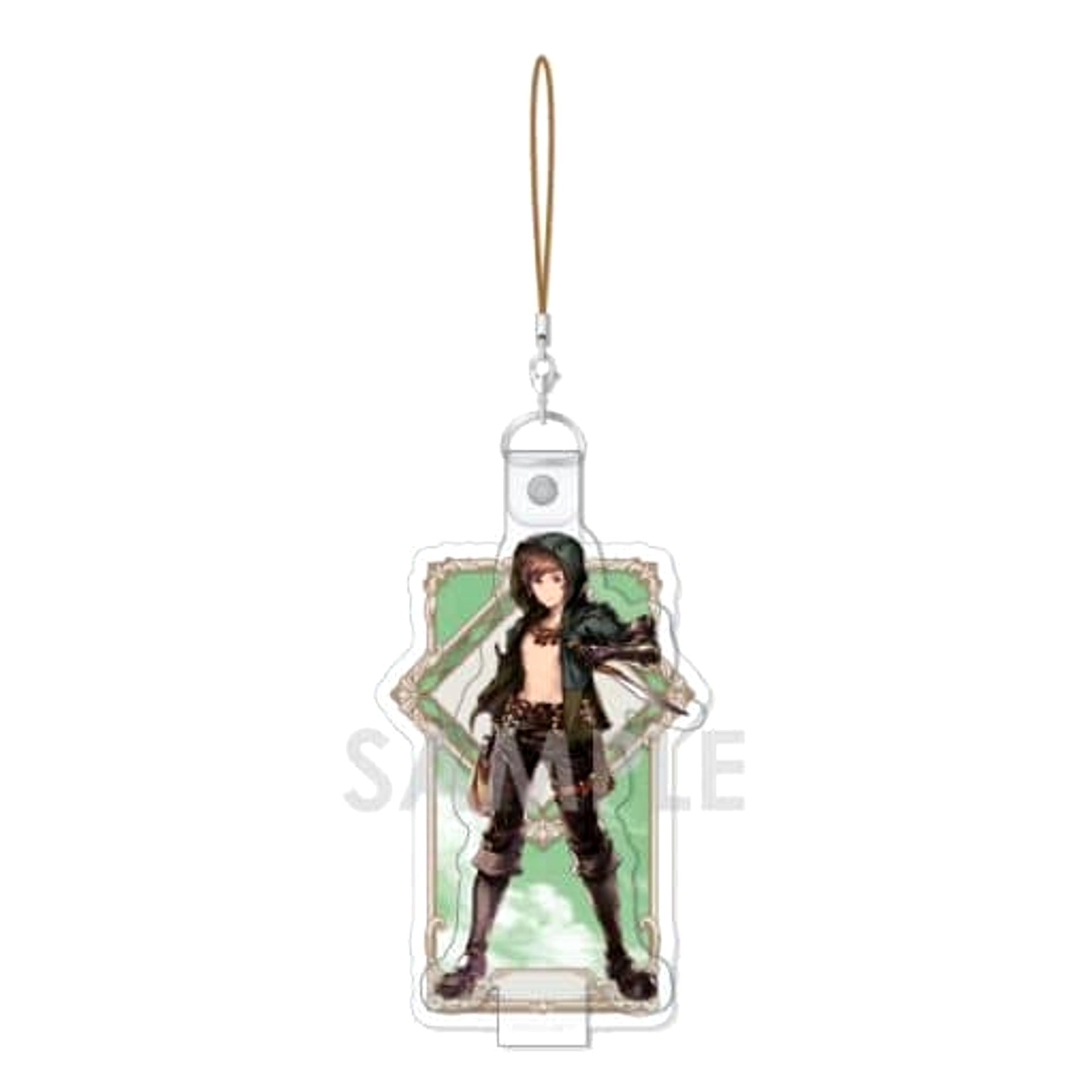 Granblue Fantasy Thief Character Vinyl Strap Job Collection Protagonist Male BOX Vol.2 Keychains [USED]