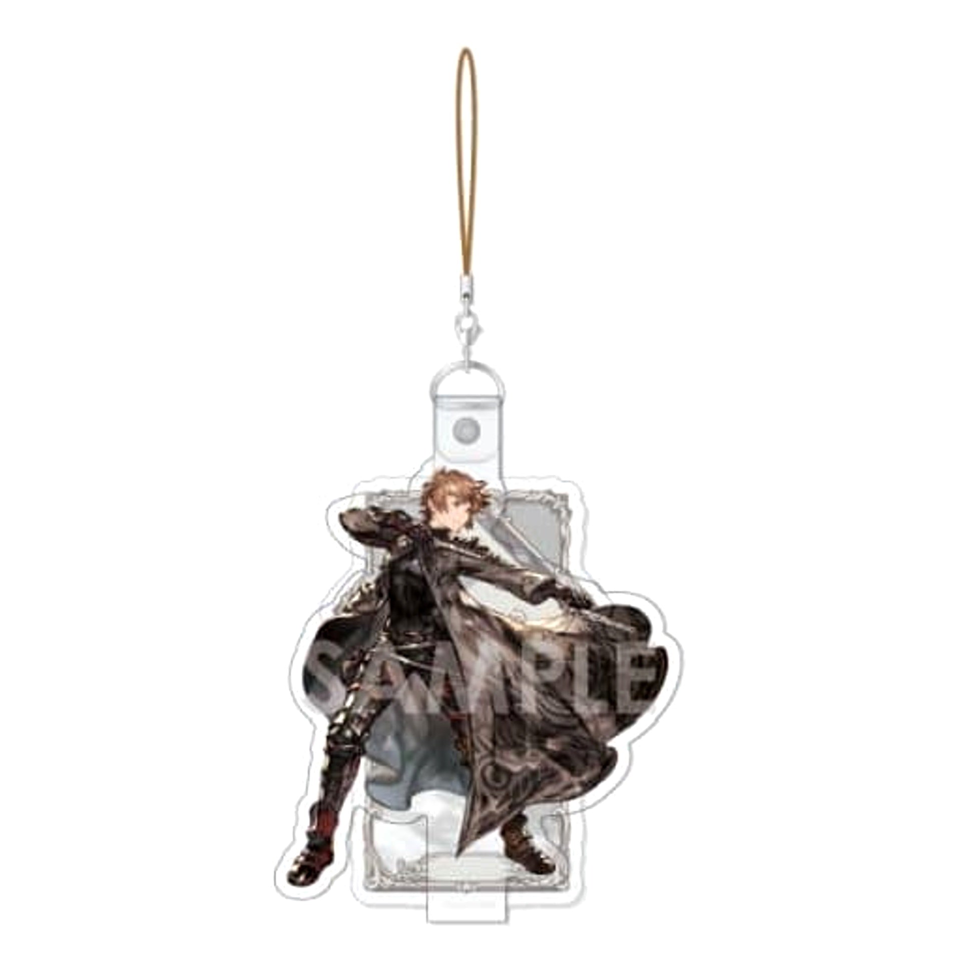 Granblue Fantasy Gunslinger Character Vinyl Strap Job Collection Protagonist Male BOX Vol.2 Keychains [USED]
