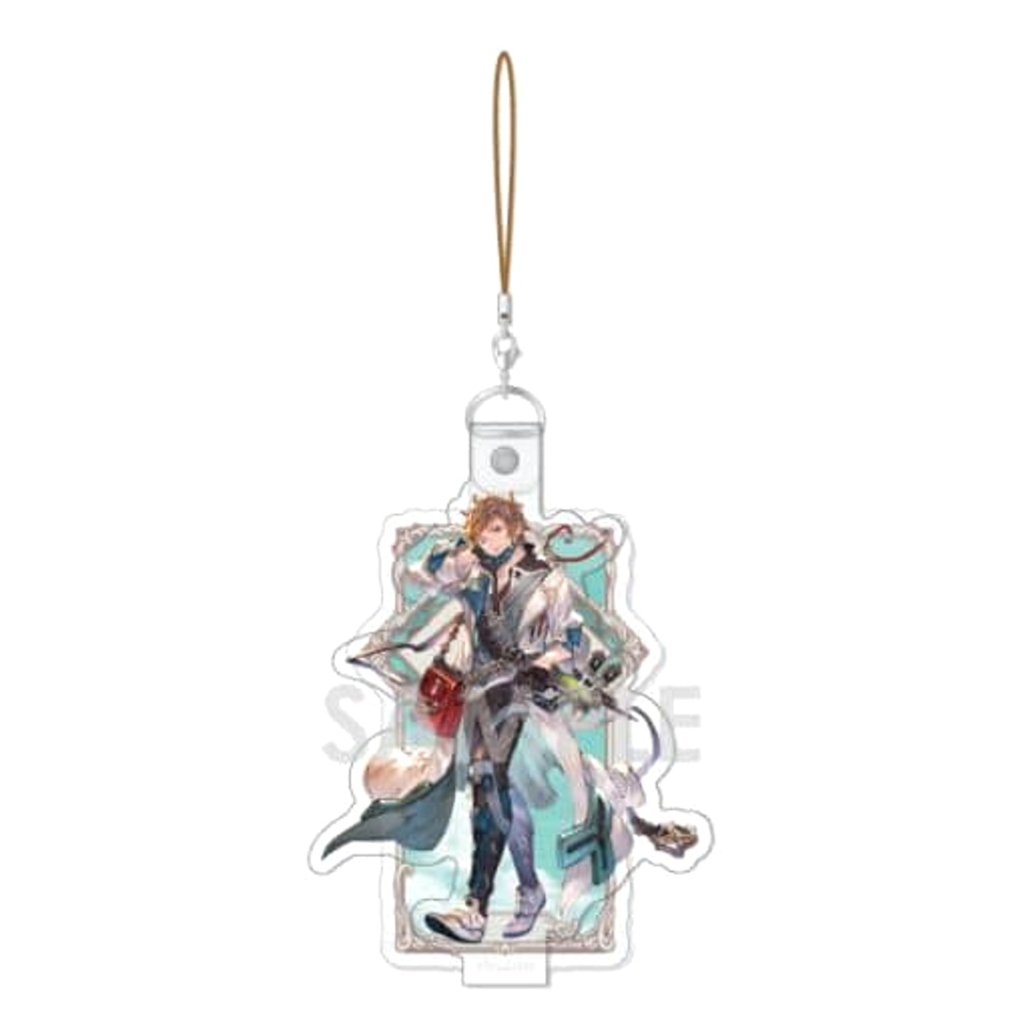 Granblue Fantasy Doctor Character Vinyl Strap Job Collection Protagonist Male BOX Vol.2 Keychains [USED]
