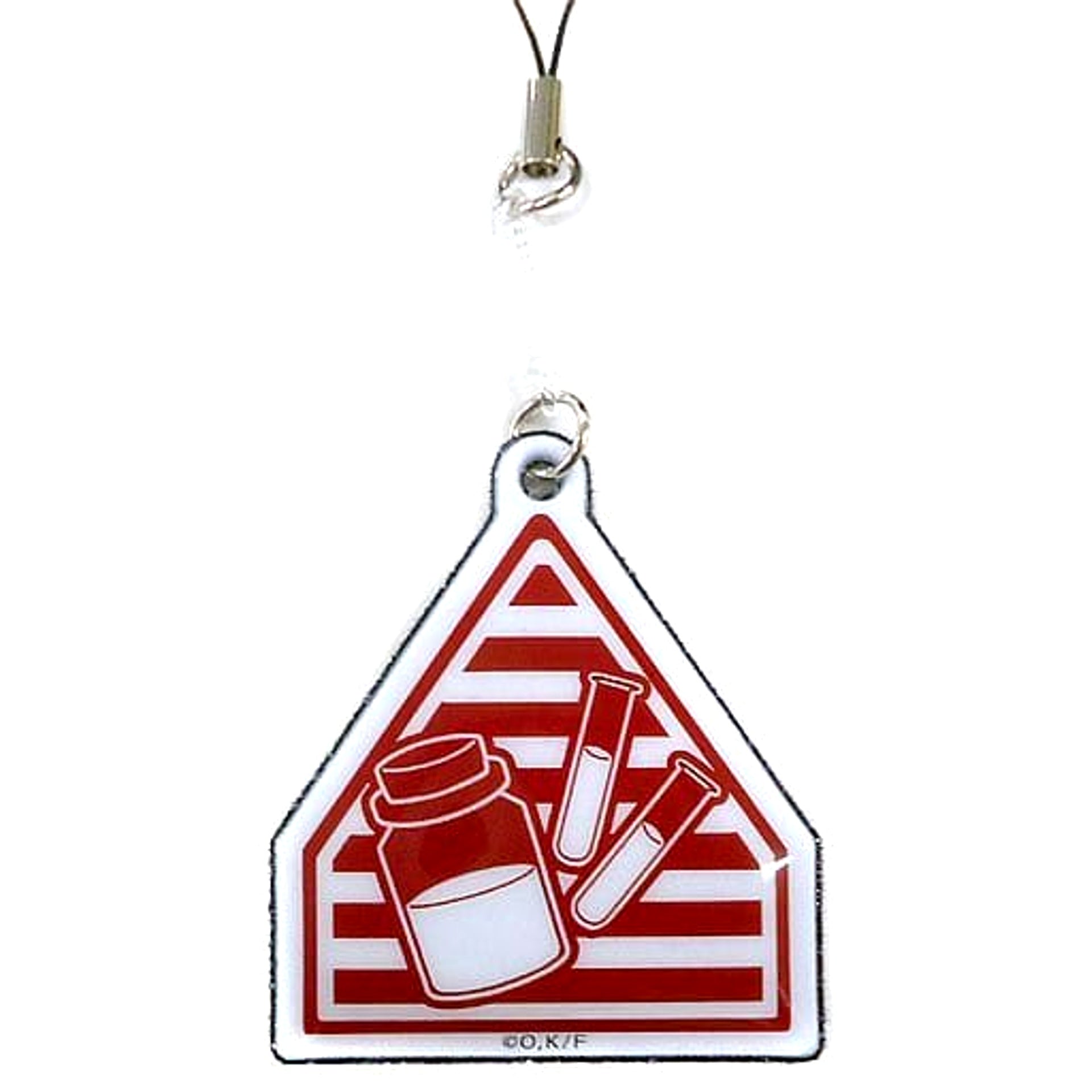 Fire Force Viktor Licht Waku Doki Kuji Image Motif Cleaner Prize D Keychains [USED]
