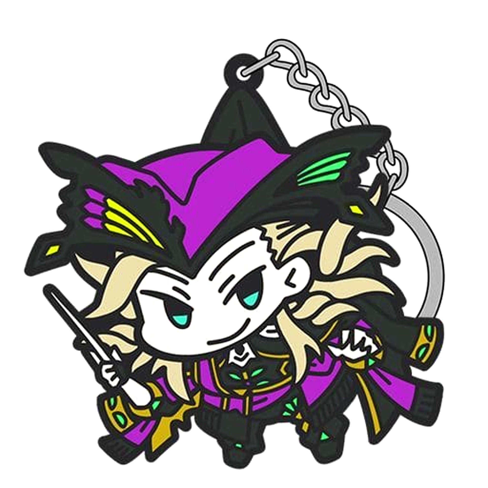 Fate/Grand Order Wolfgang Amadeus Mozart Tsumamare Keychain Caster [USED]