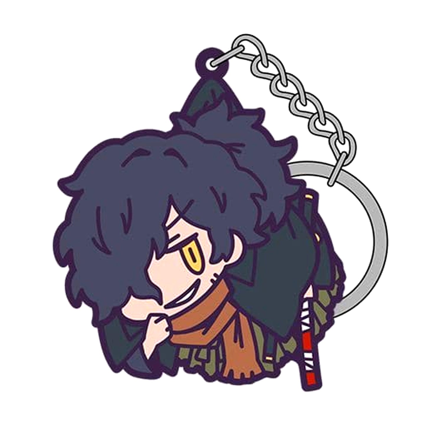Fate/Grand Order Okada Izo Tsumamare Keychain [USED]