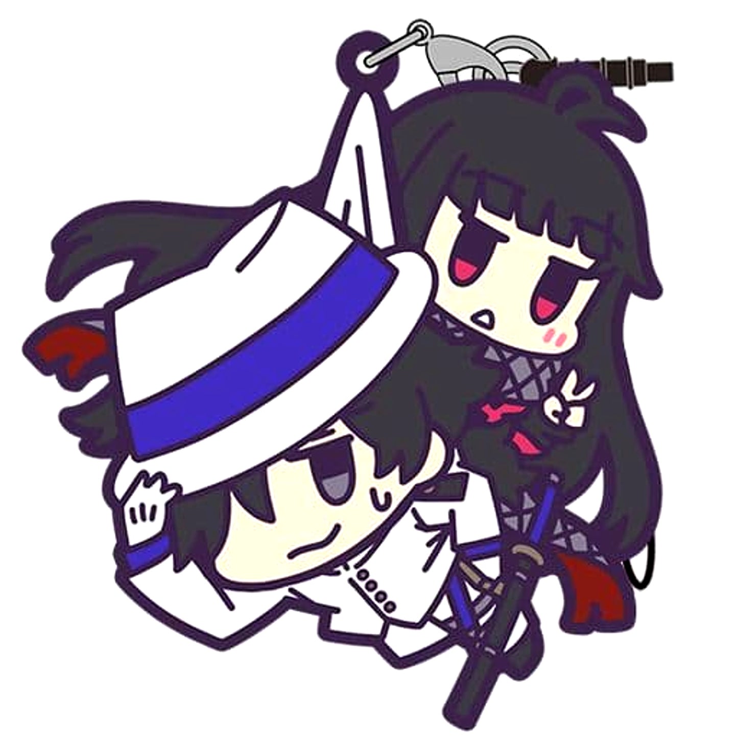 Fate/Grand Order Ryoma Sakamoto Rider Tsumamare Strap [USED]