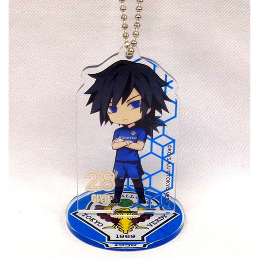 Giyu Tomioka Demon Slayer: Kimetsu no Yaiba x Demon Slayer Tokyo Verdy Collab Acrylic Figure [USED]