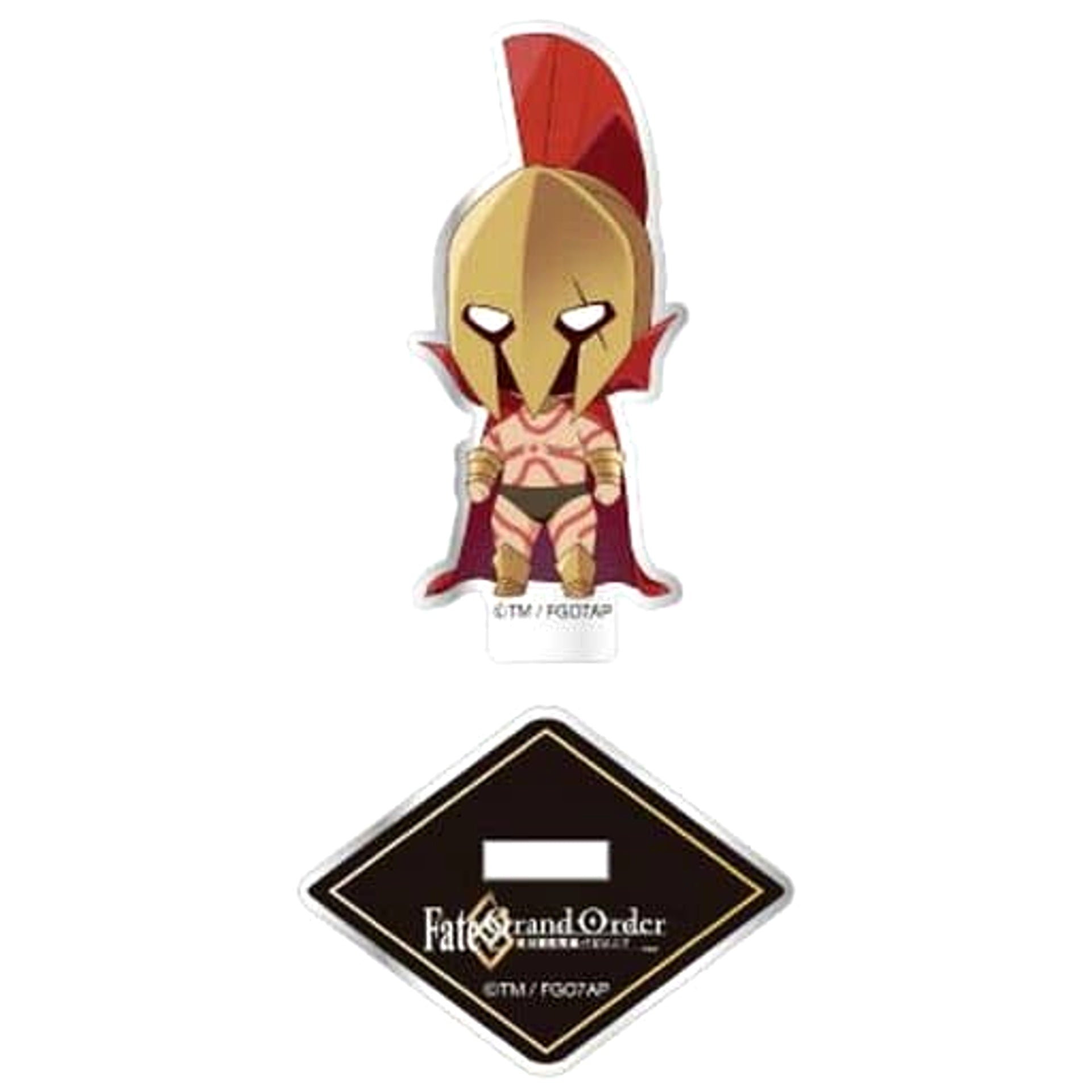 Fate/Grand Order Absolute Demonic Front Babylonia Lancer Leonidas I Trading Mini Acrylic Stand Acrylic Stands [USED]