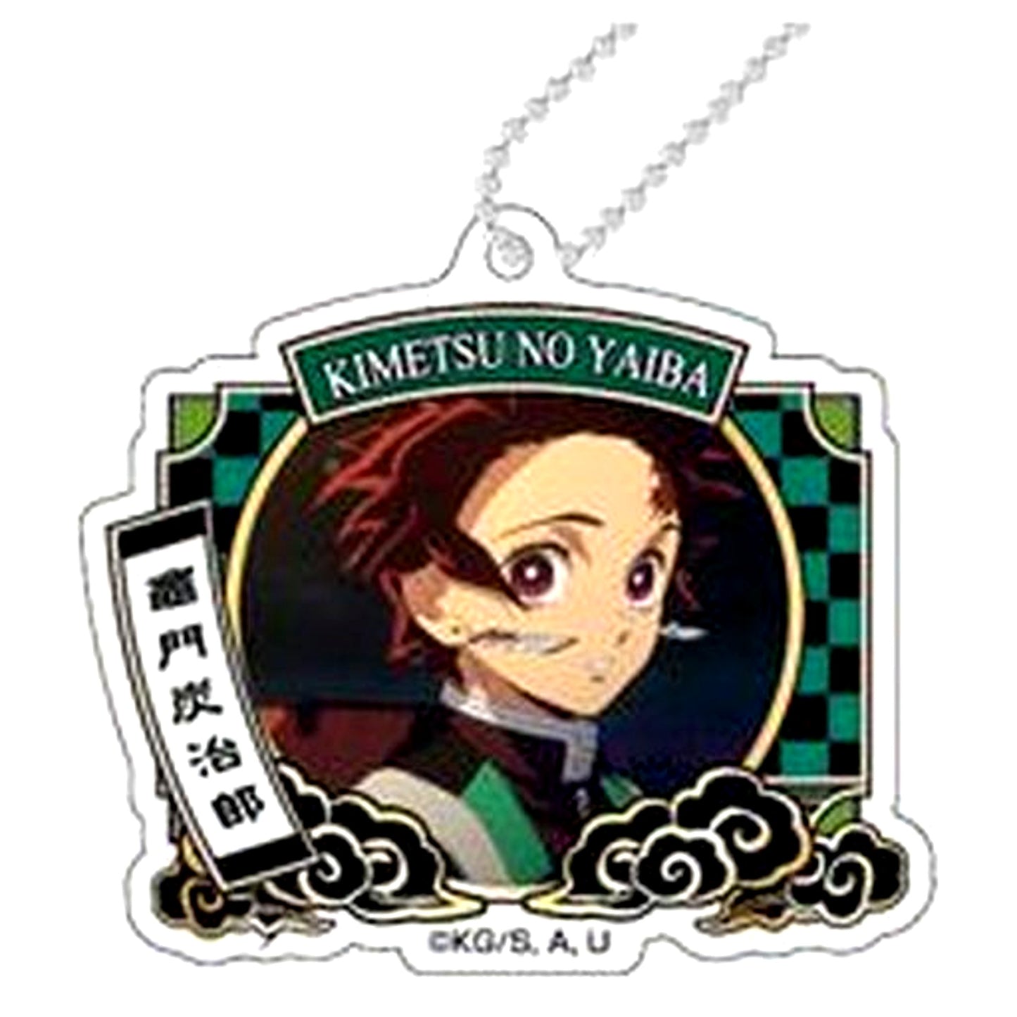 Tanjiro Kamado H Demon Slayer Decofla Acrylic Keychain Vol.3 Tanjiro BOX [USED]