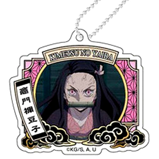 Nezuko Kamado E Demon Slayer: Kimetsu no Yaiba Decofre Acrylic Keychain Vol.3 Nezuko BOX [USED]