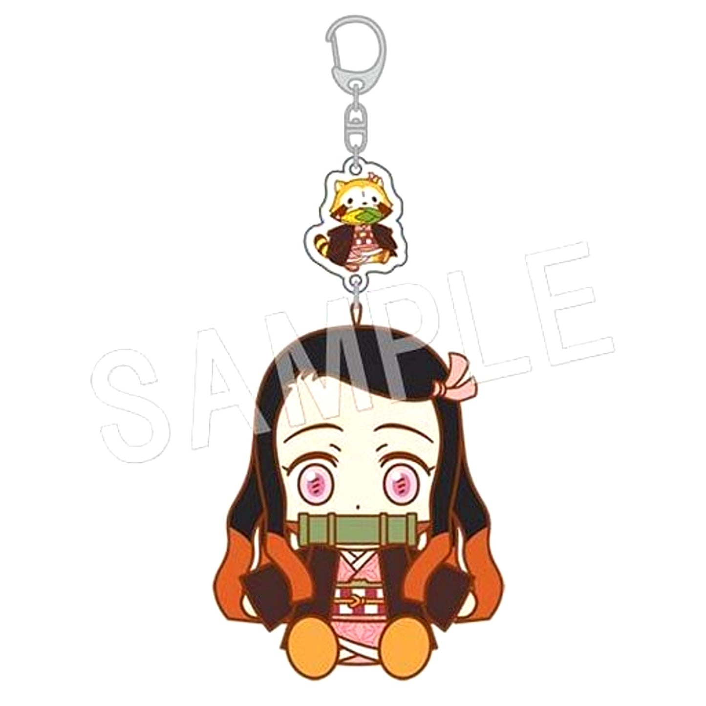 Nezuko Kamado Demon Slayer Kimetsu no Yaiba x Rascal Plush Strap [USED]